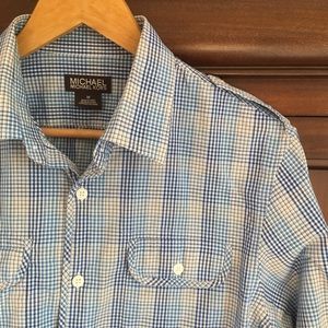 MICHAEL Michael Kors Men’s L/S Button Down Shirt